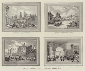 As universidades cem anos atrás de Thomas Rowlandson