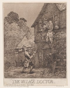 The Village Doctor, 8 de junho de 1774., 8 de junho de 1774. de Thomas Rowlandson