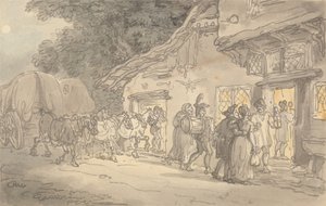 O Descanso do Carreteiro de Thomas Rowlandson