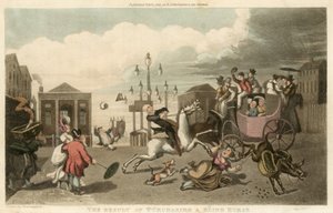 O resultado da compra de um cavalo cego de Thomas Rowlandson