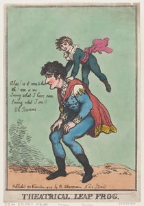 Teatral Leap Frog, 30 de novembro de 1804., 30 de novembro de 1804. de Thomas Rowlandson