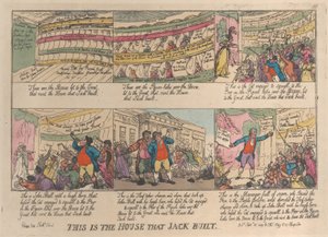 Esta é a Casa que Jack Construiu, 27 de setembro de 1809., 27 de setembro de 1809. de Thomas Rowlandson