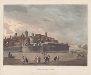 Vista da Torre, 1º de outubro de 1809., 1º de outubro de 1809 de Thomas Rowlandson