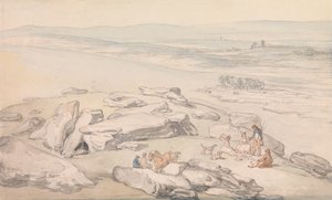 Ver em Exmoor de Thomas Rowlandson
