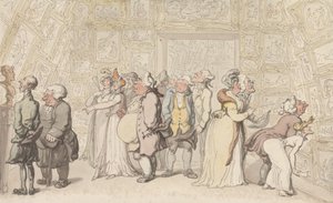 Exposição na Royal Academy de Thomas Rowlandson