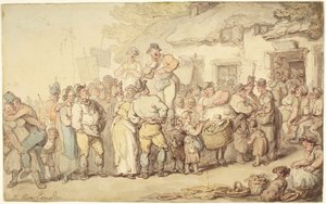 Feira da aldeia de Thomas Rowlandson