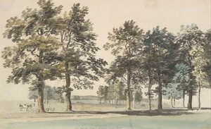 A Ilha do Fosso, Windsor Great Park, 1754-55 .