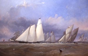 A América em Cowes, 1852