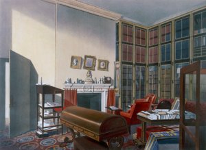Quarto do próprio duque, Apsley House, Westminster, Londres, século XIX de Thomas Shotter Boys