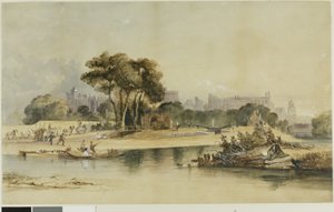 Arredores do Castelo de Windsor de Thomas Shotter Boys