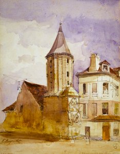 A Torre Alexandre em 1827 e a fonte de São Vítor de Thomas Shotter Boys