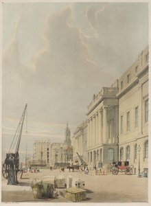 Londres como ela é: entrada, a alfândega de Thomas Shotter Boys