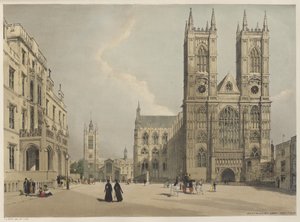 Londres como ela é: Abadia de Westminster de Thomas Shotter Boys