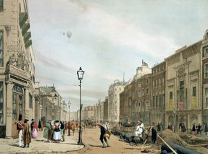 Piccadilly da esquina da Old Bond Street, de 