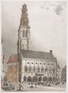 Arquitetura pitoresca em Paris, Ghent, Antuérpia, Rouen: L