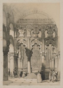 Esboços pitorescos na Espanha: a mesquita, Cordova, 1837.