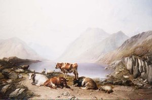 Uma Parada no Condutor, Loch Etive de Thomas Sidney Cooper