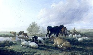 Em White Hall Meadows, Canterbury de Thomas Sidney Cooper