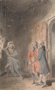 Ilustração para o Órfão Virtuoso de Thomas Stothard