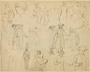 Roger de Coverley e os ciganos [verso] de Thomas Stothard