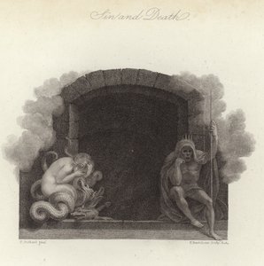 Pecado e Morte de Thomas Stothard