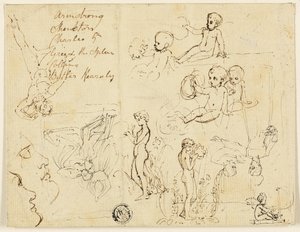 Esboços para a poesia de Samuel Rogers de Thomas Stothard