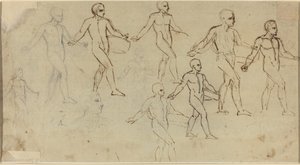 Estudos de um semeador (ilustração para as estações de Thomson) de Thomas Stothard