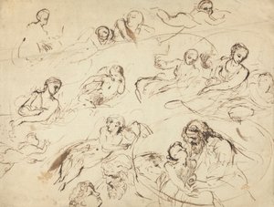 Estudo para Telemachus de Thomas Stothard