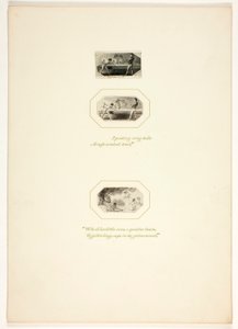 Estudo para uma prancha de The Task de Thomas Stothard