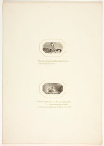Estudo para uma prancha de «The Task» de Thomas Stothard