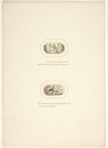 Estudo para uma prancha de The Task de Thomas Stothard