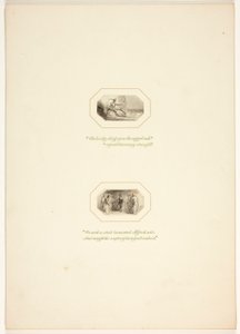 Estudo para uma estampa de The Task de Thomas Stothard