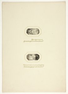 Estudo para uma placa de The Triumphs of Temper, no livro de bolso de noivados reais de 1796 de Thomas Stothard