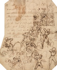 Estudo para o Escudo de Wellington de Thomas Stothard