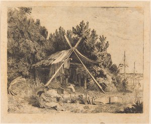 O Acampamento de Stothard, Blake, Ogleby de Thomas Stothard