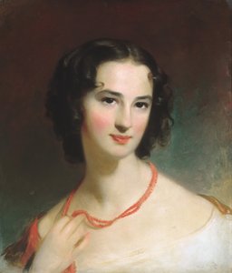 Senhora James Montgomery, Jr., ca. 1845 de Thomas Sully