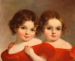 As irmãs Leland, c. 1830. de Thomas Sully