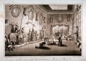 A Hoplotheca, Brook Street, Westminster, Londres, c1810 de Thomas Sutherland