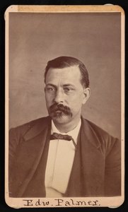 Retrato de Edward Palmer 1829-1911, Antes de 1900.