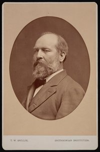 Retrato de James Abram Garfield 1831-1881, junho de 1880.