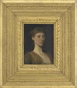 Retrato de uma jovem garota, 1888 de Thomas Wilmer Dewing