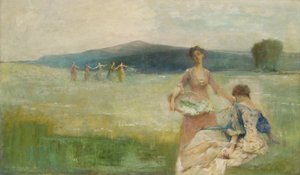 primavera de Thomas Wilmer Dewing