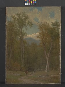 Paisagem (óleo sobre tela) de Thomas Worthington Whittredge