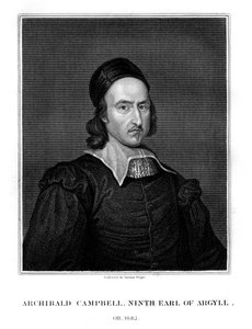 Archibald Campbell, 9o Conde de Argyll, estadista, 1828.