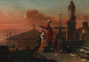 No golfo de Nápoles de Thomas Wyck