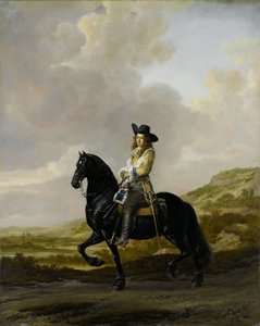 Pieter Schout a cavalo, 1660 (óleo sobre cobre)