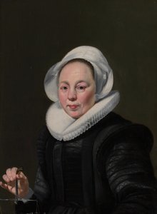 Retrato de uma mulher com equilíbrio, ca. 1625-26. de Thomas de Keyser
