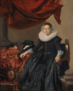 Retrato de uma jovem de Thomas de Keyser