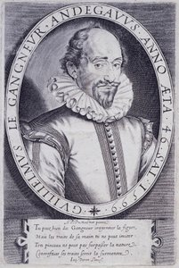 Retrato de Guillaume Le Gangneur (1553-1624), secretário da câmara do rei da França de Thomas de Leu