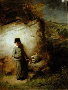 O Truant (óleo sobre tela)